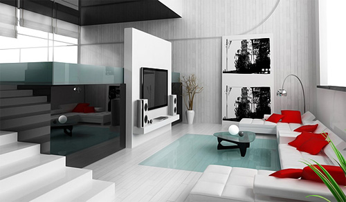 decoratiuni interioare living modern